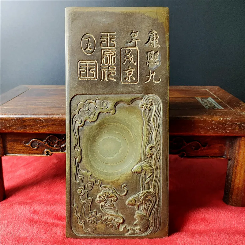 

The four treasures of the handicraft study room auspicious celebration have more than bluestone inkstone pulp