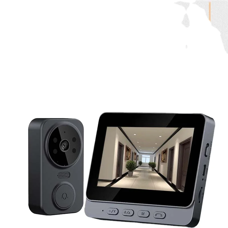 Smart Visual Video Doorbell Camera Remote Control Wifi Connect Wireless Doorbell