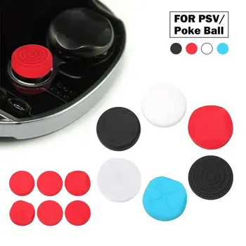 6 stücke Silikon Stick Grip Cap Joystick Analog Schutzhülle Fall Für Sony Play Station Psvita PS Vita PSV 1000/2000 dünne