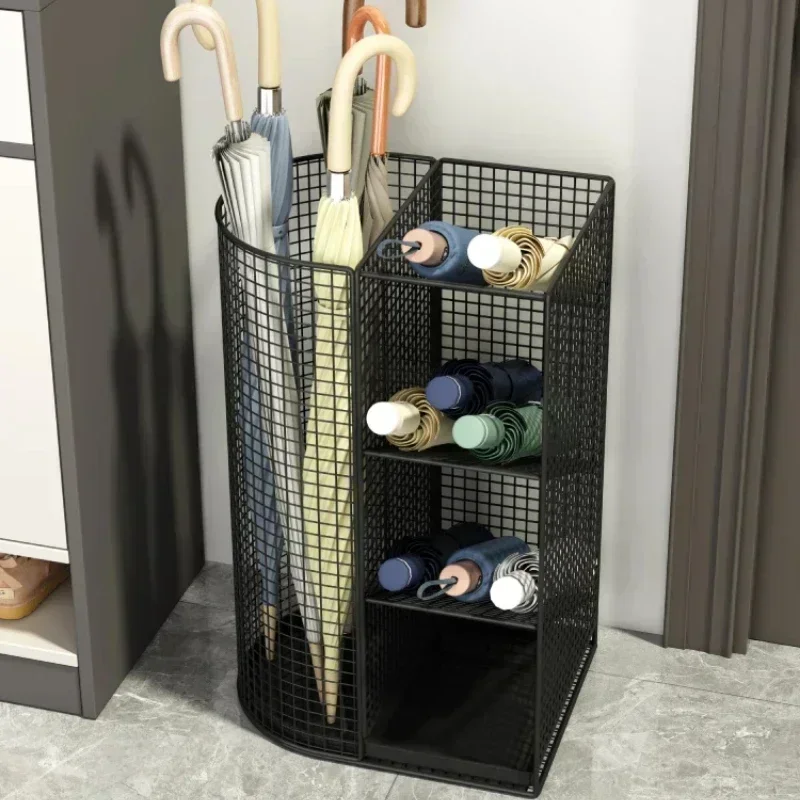 Umbrella Storage Rack Commercial Lobby Umbrella Stand Household Entryway Umbrella Drain Home Doorstep Storage