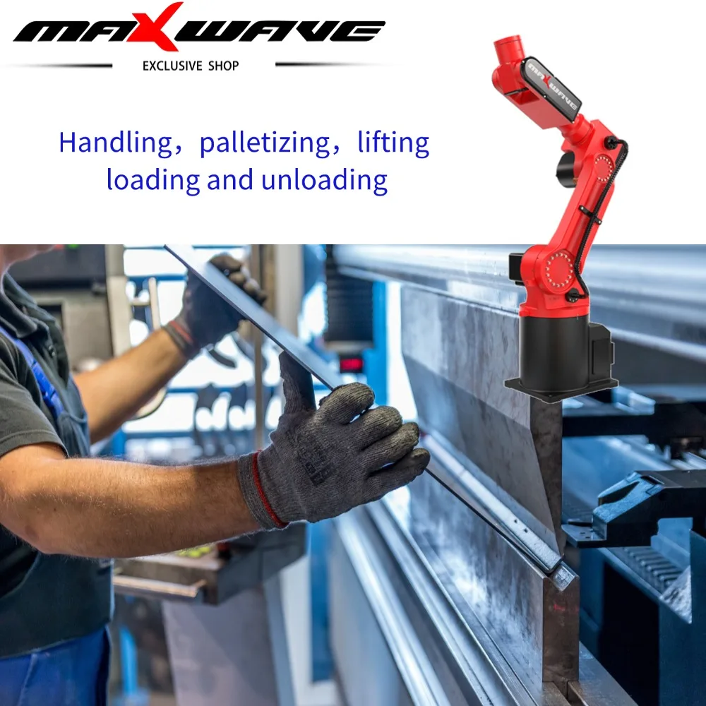 

Maxwave Intelligent Robotic Arm - For Welding/Spraying/ loading/unloading, picking/packing, assembly/distribution Injection Mold