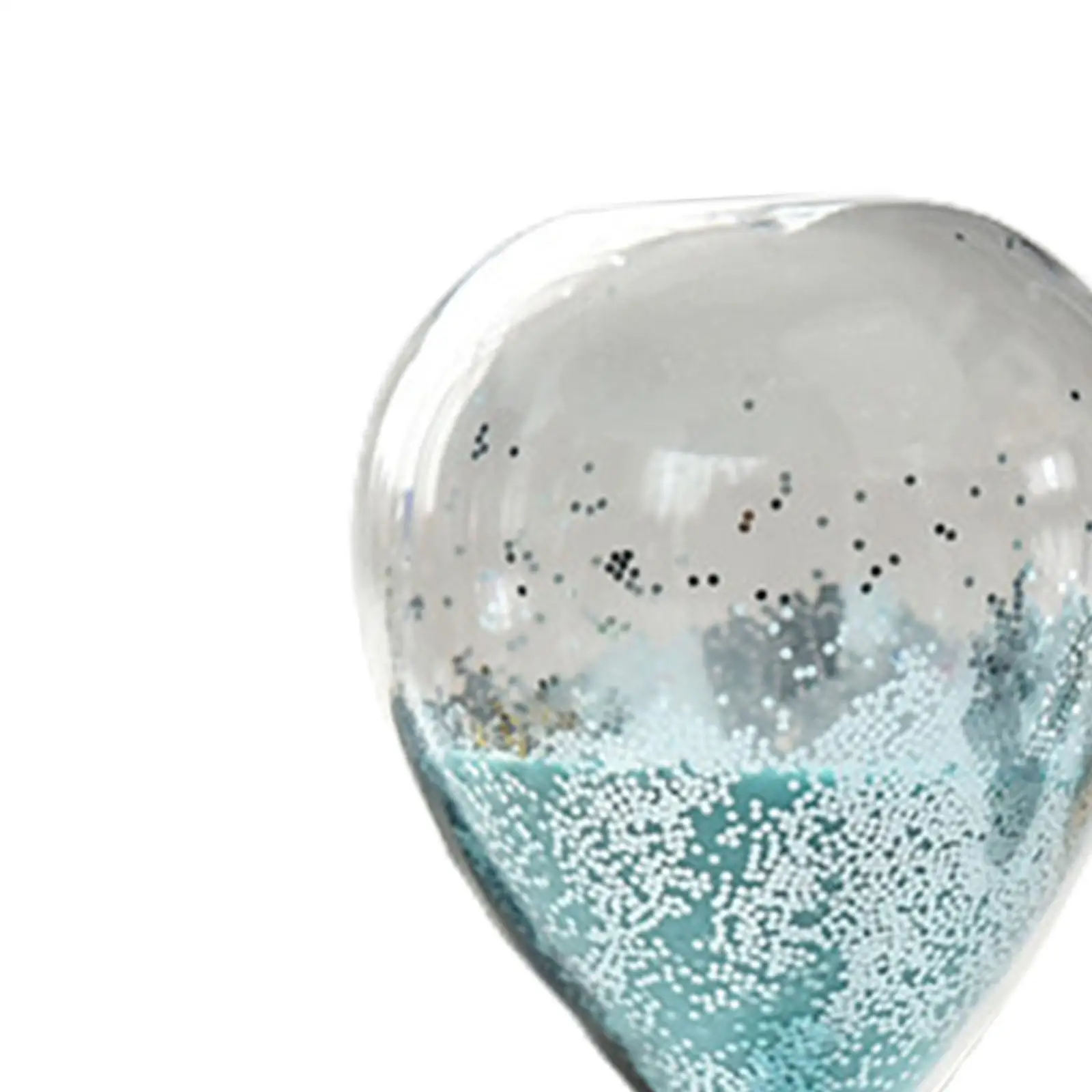 Sand Timer Sandglass Home Yoga Timer Glitter Glass Sand Clock Sand Timer for Bedroom Living Room Faimly Holiday Gift Kids