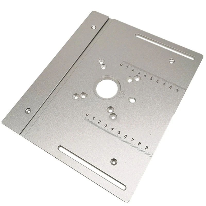 

Router Table Insert Plate Woodworking Router Insert Plate Tool Electric Wood Milling Trimming Machine Flip Plate