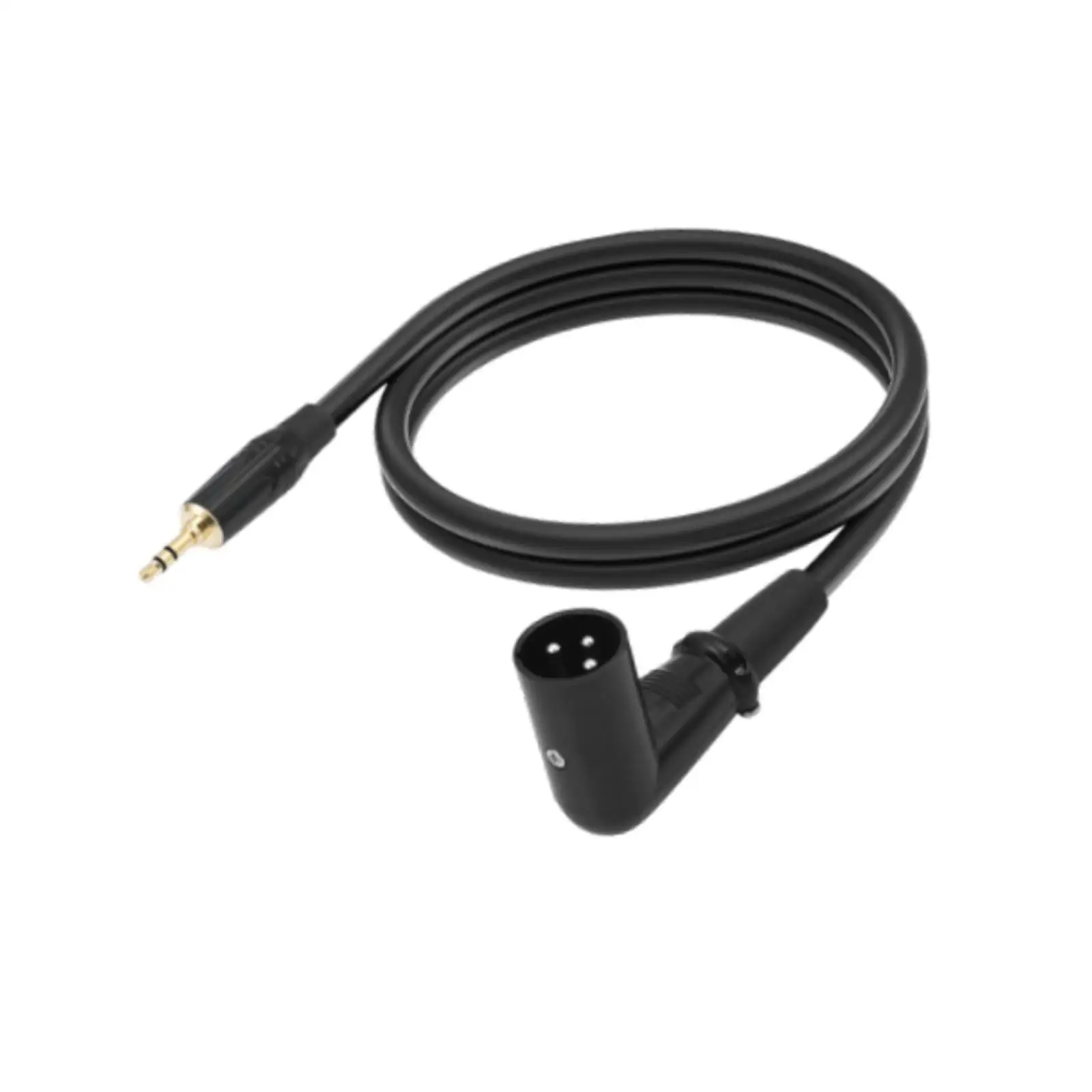 3.5mm Male to XLR Cable Mic Cable Audio Converter for Broadcasting Studio
