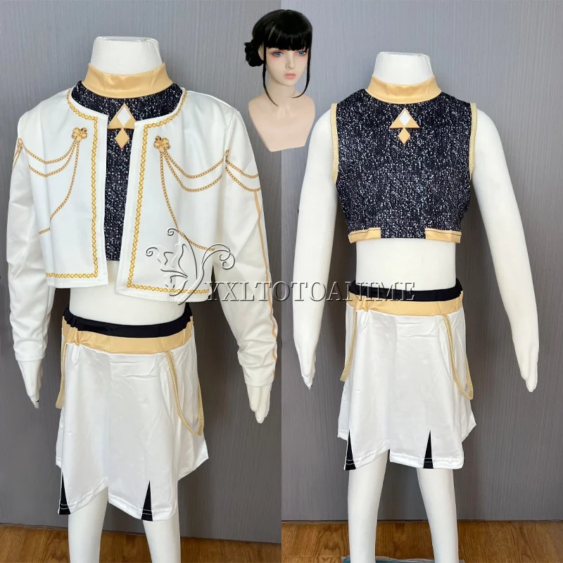 Damen Cosplay Kostüm 2025 Neues Film-Anime-Set 3D-Druck Bühnenauftritt Kleidung Halloween-Party
