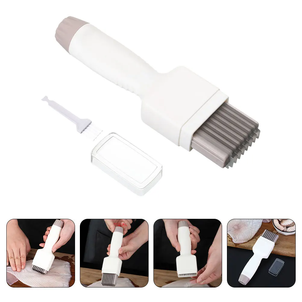 

Squid Cutter Seafood Tool Tenderizer Chicken Slicer Filet Knife Kitchen Meat Spider Scoop Cooking