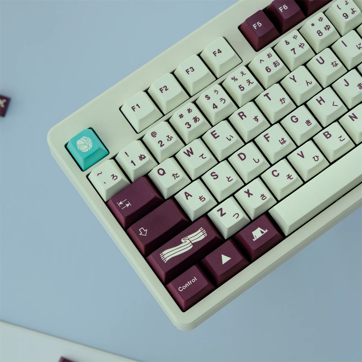 Imagem -04 - Gmk Yuru 129 Teclas Cereja Perfil Sublimação de Tinta Pbt Keycap Japonês para Teclado Mecânico mx Switch