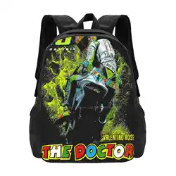 The Best Doctor Number 46 School Bags Travel Laptop Backpack Motorcycle Racing Motorbike The Doctor Rider Helmet Racer