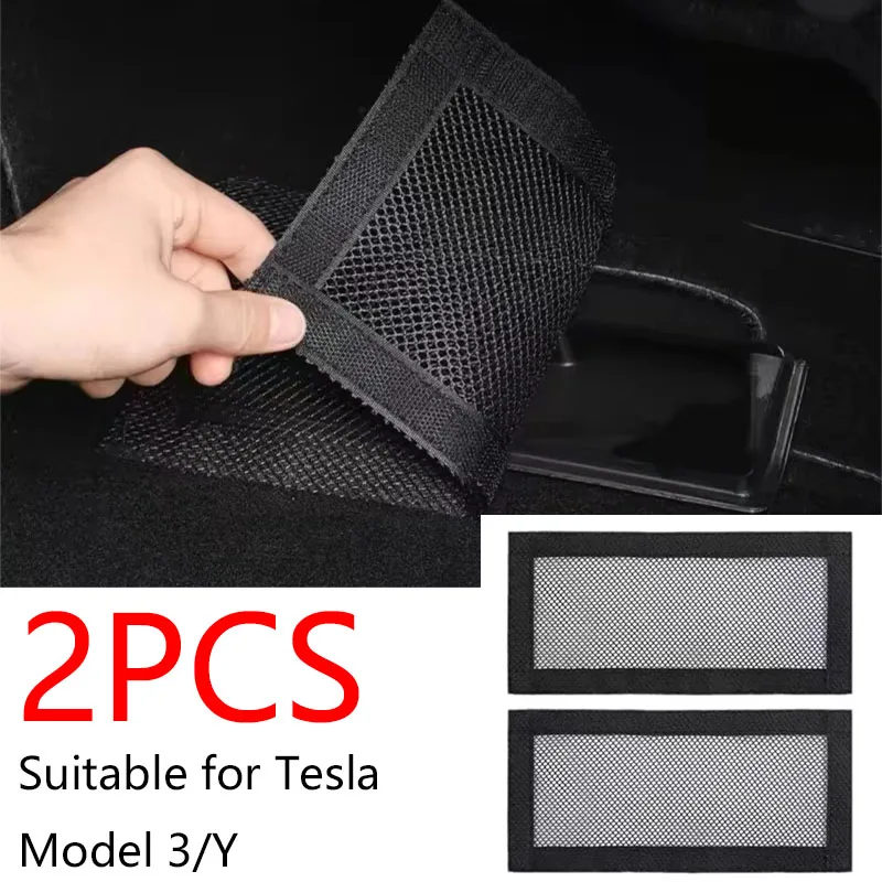 2PCS for Tesla Model Y Launch 2025-2020 Model 3 Highland 2024-2017 Air Outlet Under Seat Protective Cover Vent Mesh Filter
