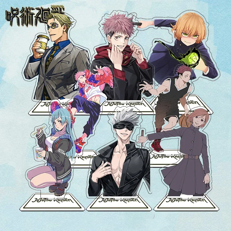 Акриловая подставка в стиле аниме для настольной витрины, модель B, дзюдзюцу Кайсен Гето Сугуру Go Satoru Fushiguro Amanai Riko, аксессуары для орнаментов Акриловая подставка в стиле аниме для настольной витрины, модель B, дзюдзюцу Кайсен Гето Сугуру Go Satoru Fushiguro Amanai Riko, аксессуары для орнаментов