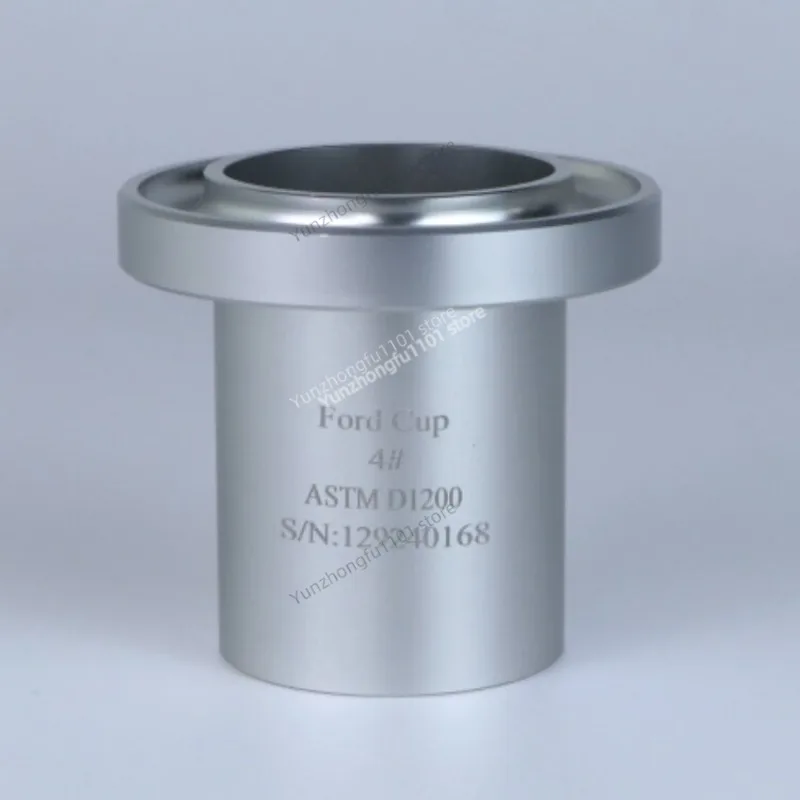 Liquid Flow Cup Ford Viscosity Cup 1/2/3/4/5#, Paint Varnish Coating Viscometer with Support Bracket