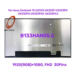 OriginalB133HAN05.C for Asus Zenbook 13 UX333 UX333F UX333FN UX333FA UX333FAC UX333FLC Laptop Lcd Screen Display Matrix