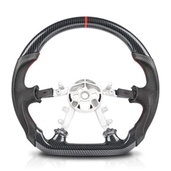 Hydro-Dip Carbon Fiber Perforated Leather Steering Wheel For Chevrolet Corvette C5 1997 1998 1999 2000 2001 2002 2003 2004