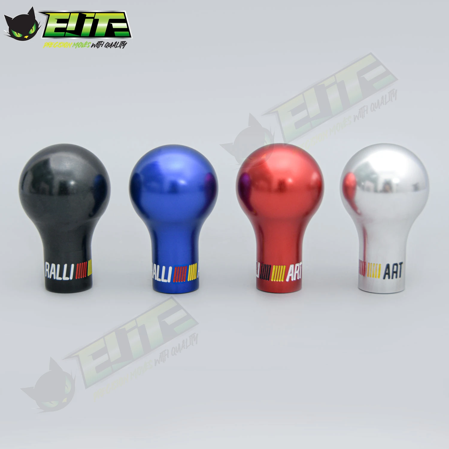 JDM Ralliart Aluminium Gear Shift Knob 5/6 Speed Racing Sports Shifter Lever Change Knob