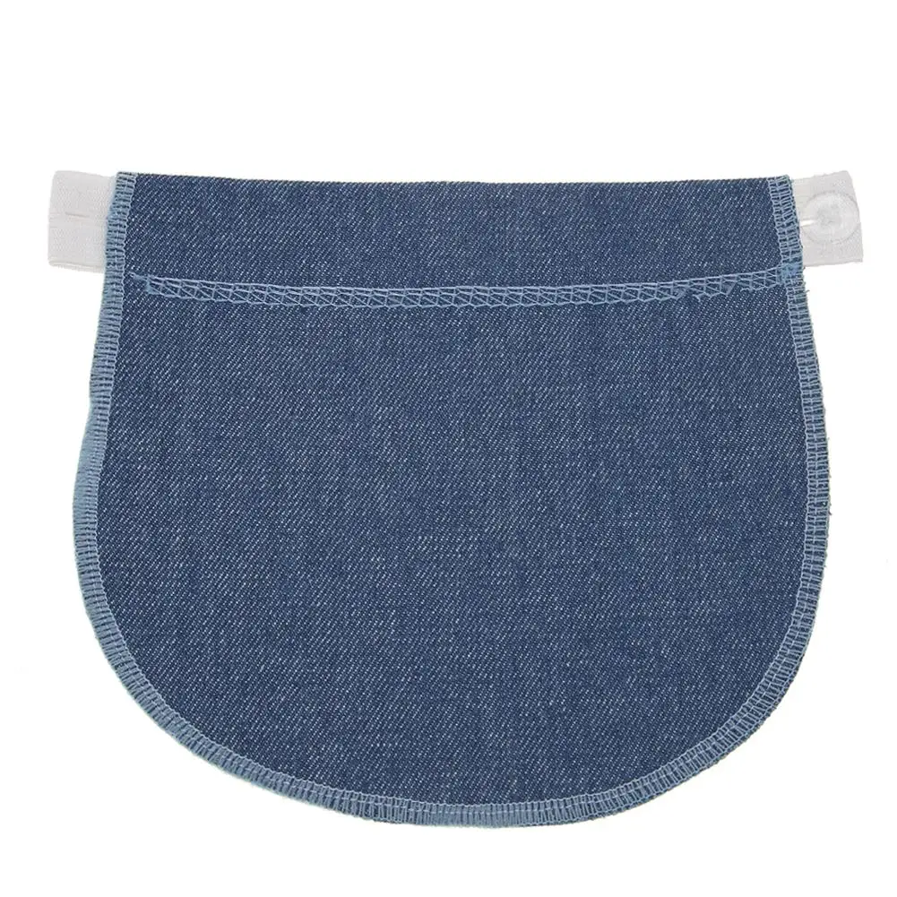 Women Adjustable Elastic Maternity Pregnancy Waistband Belt Waist Extender Clothing Pants for Pregnant Sewing Accessories