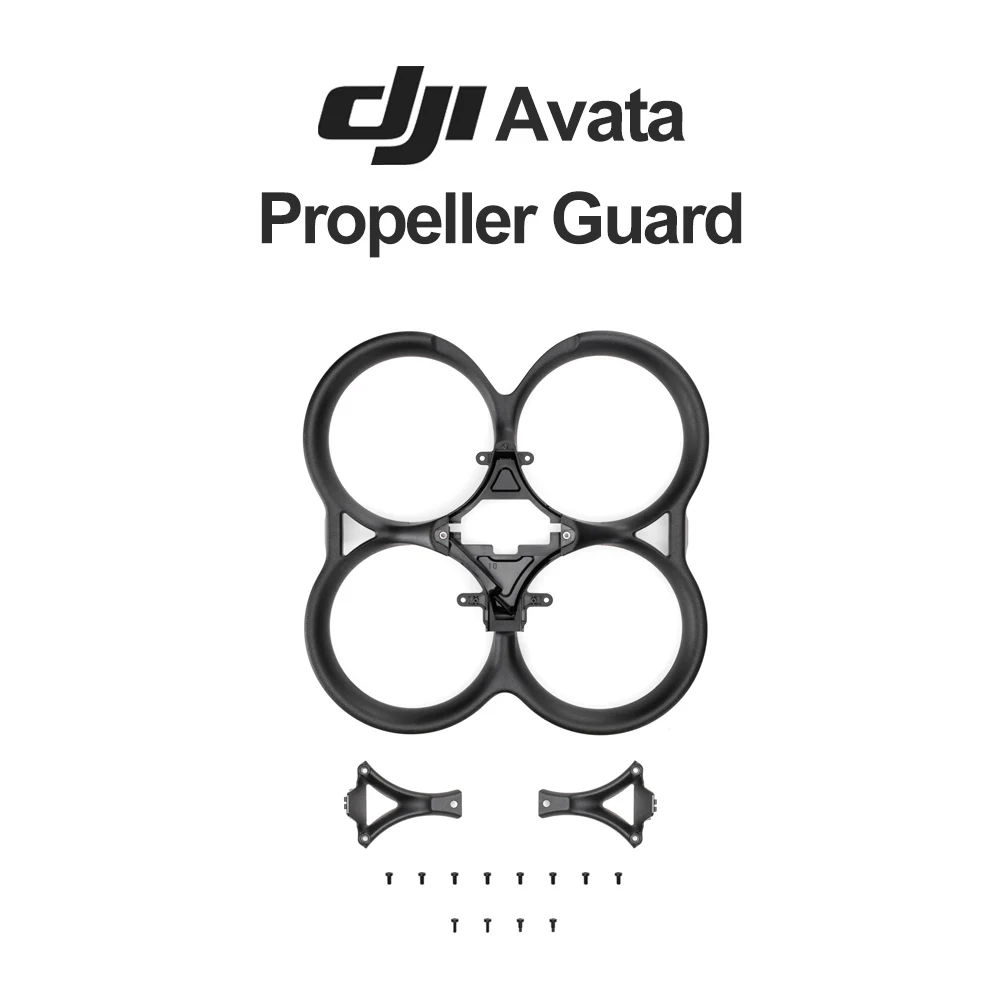 DJI Avata المروحة الحرس FPV الملحقات الأصلية مع الهبوط تتبنى مجاري الهواء تصميم دقيق للرحلة أكثر أمانا