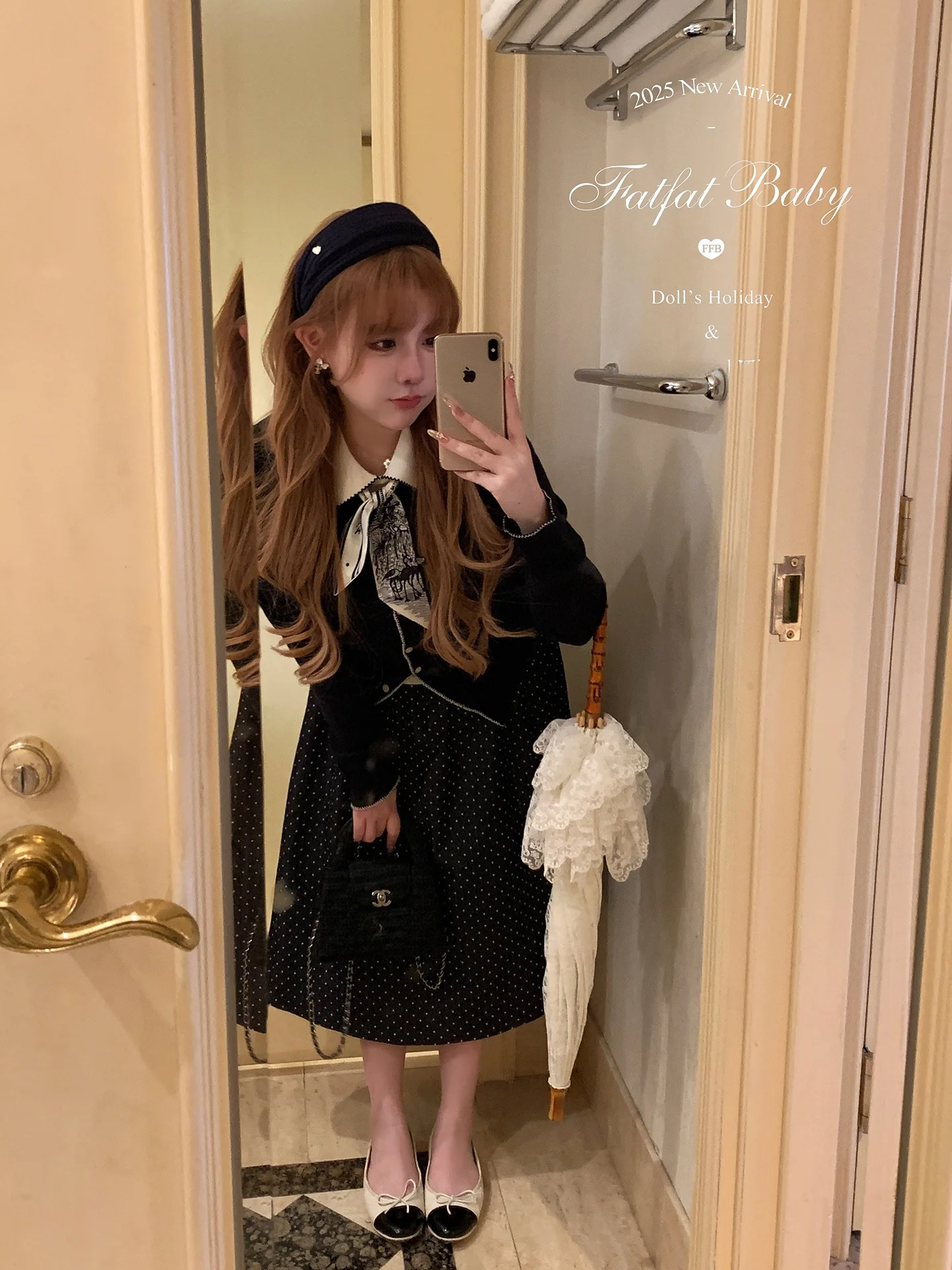 

Винтажный шерстяной вязаный комплект Fatfaaby: юбка в горошек и теплый зимний топ с высокой эластичностью, модный женский комплект из двух предметов