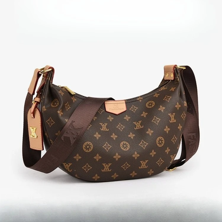 

Премиальная сумка через плечо для ежедневных поездок, модель подмышечного ношения с просторным внутренним отделением, натуральная кожа, полированные детали, незаменимая вещь на каждый день