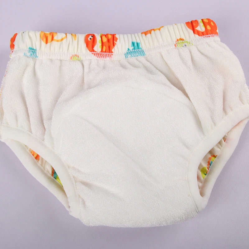 Pororo Baby Training Pants Waterproof Reusable Diapers Breathable Training Shorts Infant Underwear Train Pant Nappy Changing