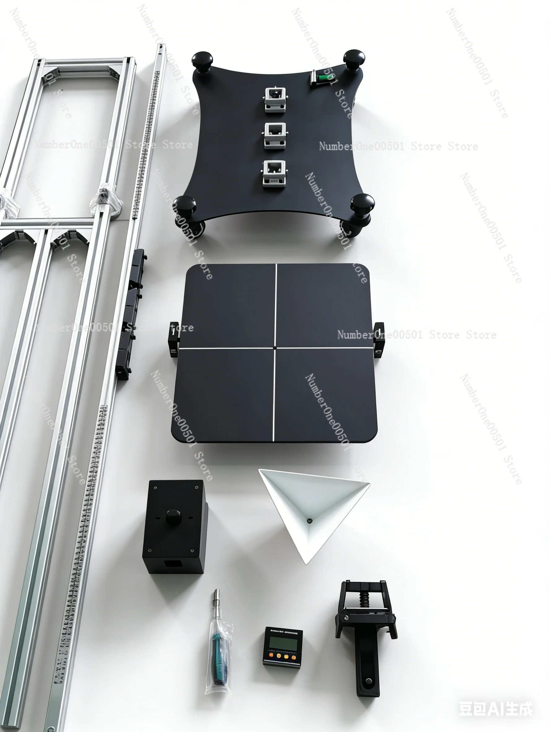 

Universal ADAS Calibration Tool with ACC Level Millimeter Wave Radar Calibrator Complete Kit for 100% All Model ACC Radar. 095