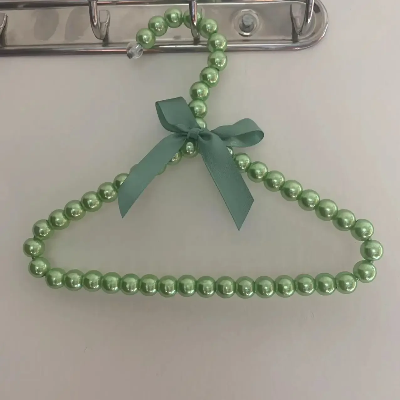 Dog Clothes Girl Heart Pearl Hanger Shelf Cat Clothes Pet Supplies Hanger Dog Accessories for Small Dogs Pets Accessories