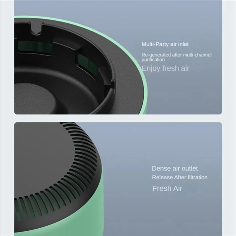 Bom-cendedor multiuso com função purificador de ar para filtrar fumaça de segunda mão e remover o cheiro de fumaça