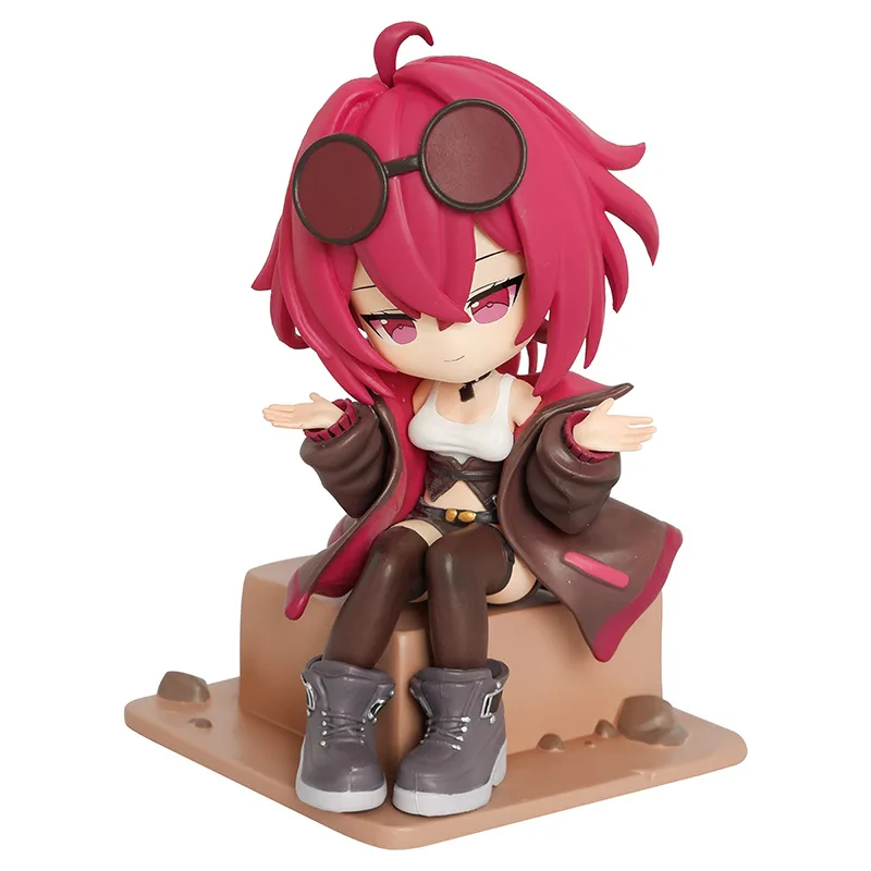 Honkai Star Rail Figur Kafka Sitzposition schöne Mädchen Garage Kit Anime Charakter Modell Kawaii Puppe Tisch dekoration