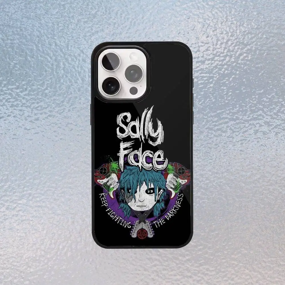 حافظة هاتف صغيرة مضادة للصدمات كارتونية S-Sally Face SF لهاتف iPhone 17,16,15,14,13,12,11 Plus، Pro Max غطاء شحن لاسلكي مغناطيسي