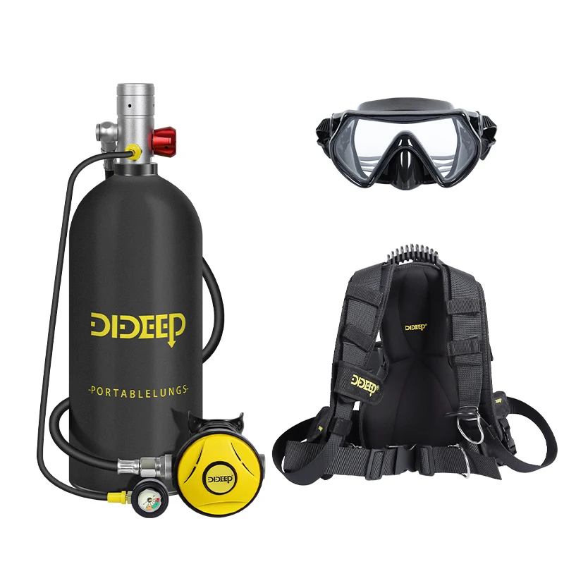 

3000PSI Underwater 3L Diving Mini Air Bottle Dive Scuba Tank With Glasses Kit