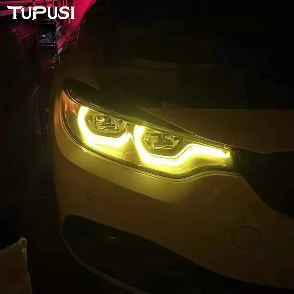 Yellow DRL Modules For 2017-2020 BMW M3 M4 F80 F32 F36 F33 F82 Daytime Running Light Turn Signal Light 63117493229 63117493230