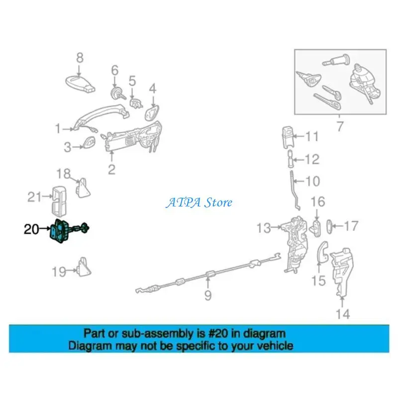 

U13C A2207200016 Auto Accessories for W220 S280 S320 Door Check Strap Hinge Stopper