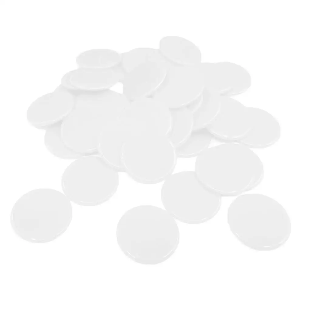 3x 100 Pieces of Poker Chips, Solid Color, Fun Family Games, Accessories, Pieces