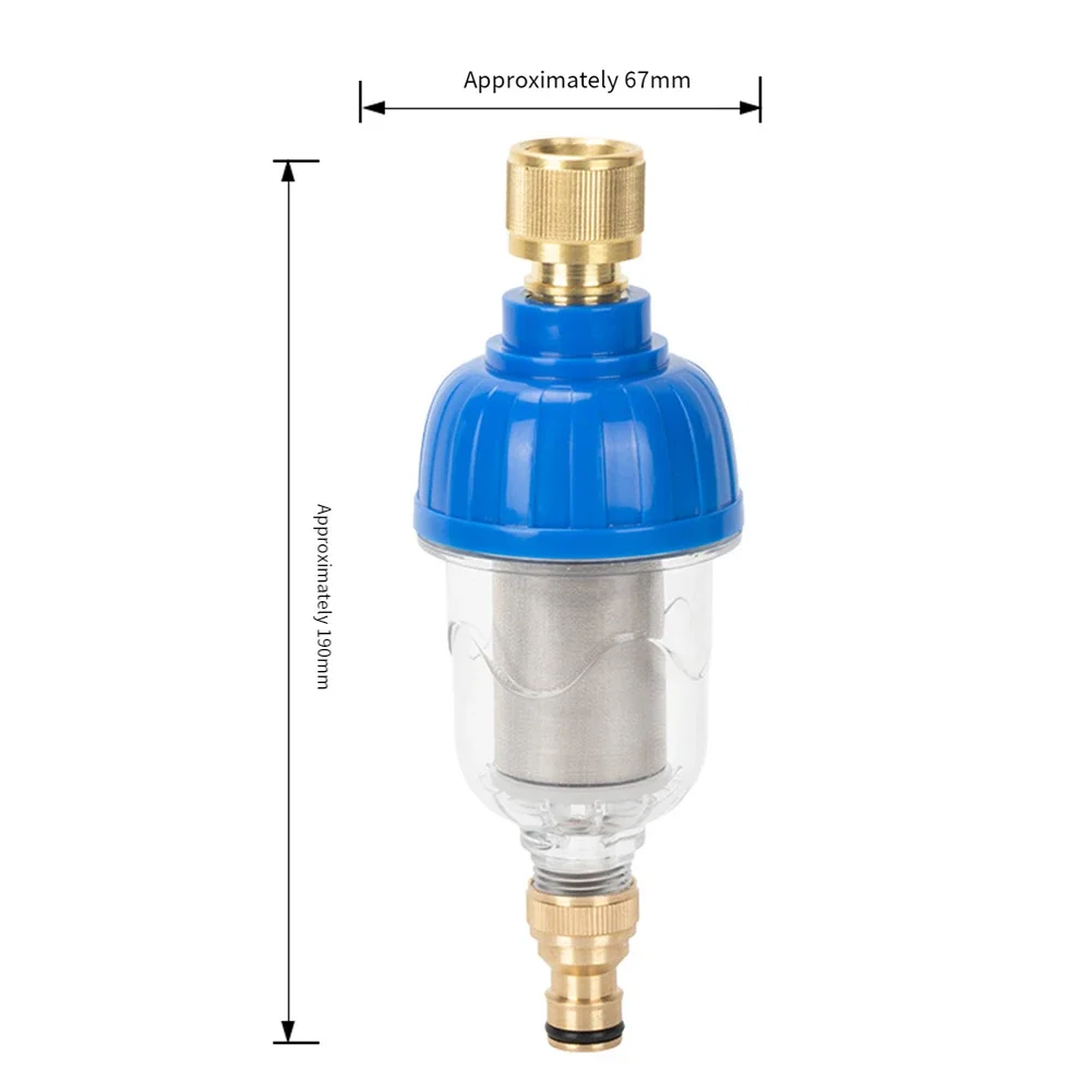 High Pressure Cleaner Water Inlet Filter with Built In Pre Filter for Dirt and Sand Protection in Cleaning Tasks