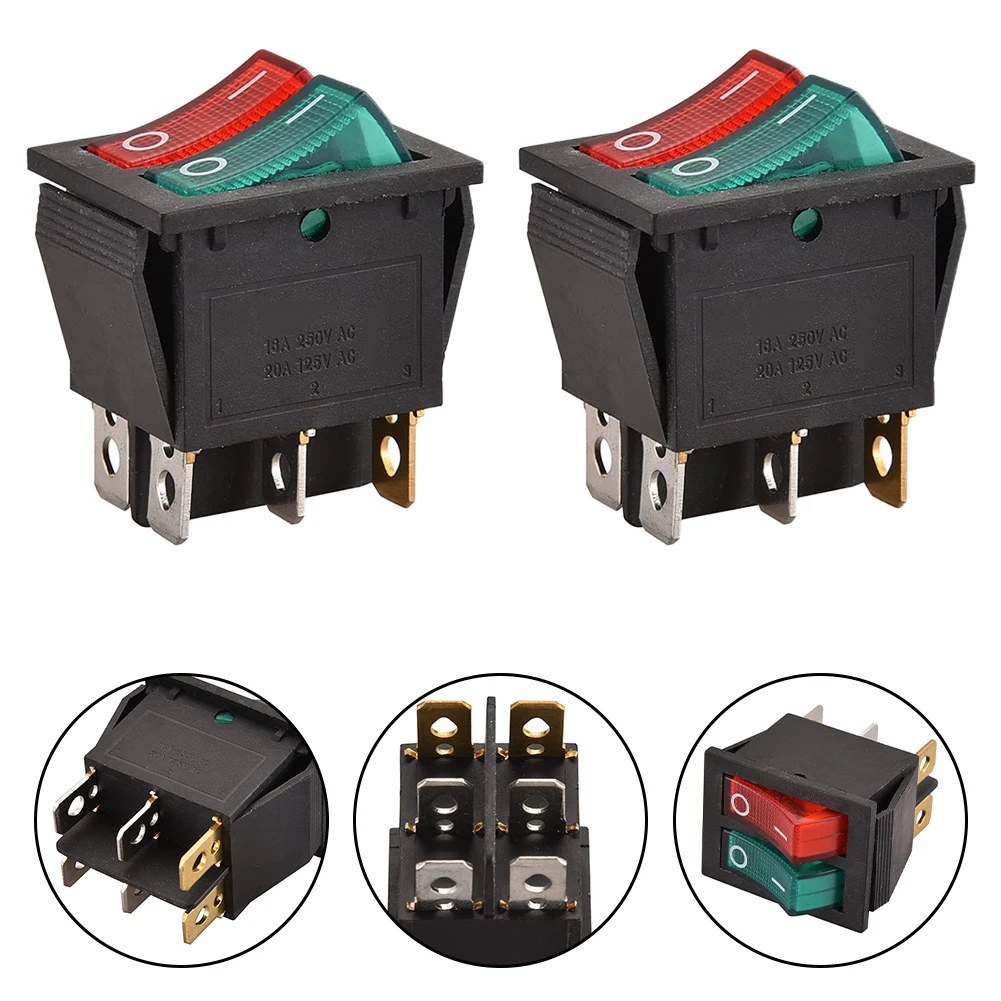 Para condiciones de poca luz, interruptor de barco, indicador de luz, equipo de automatización de materiales de ingeniería termoplásticos montado a presión