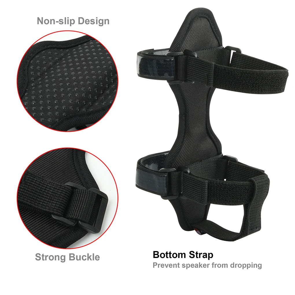 Bike Water Bottle Holder MTB Quick Release Bluetooth-compatible Speaker Kettle Fixing Mount Strap Detachable Accessories