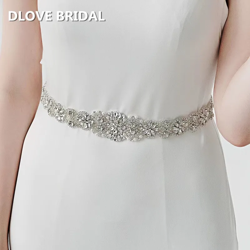 Crystal Belt Sash Bridal Wedding Dress Accessories