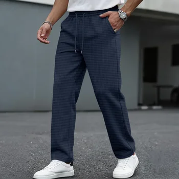 Waffle Knit Men's Sports & Fitness Pants