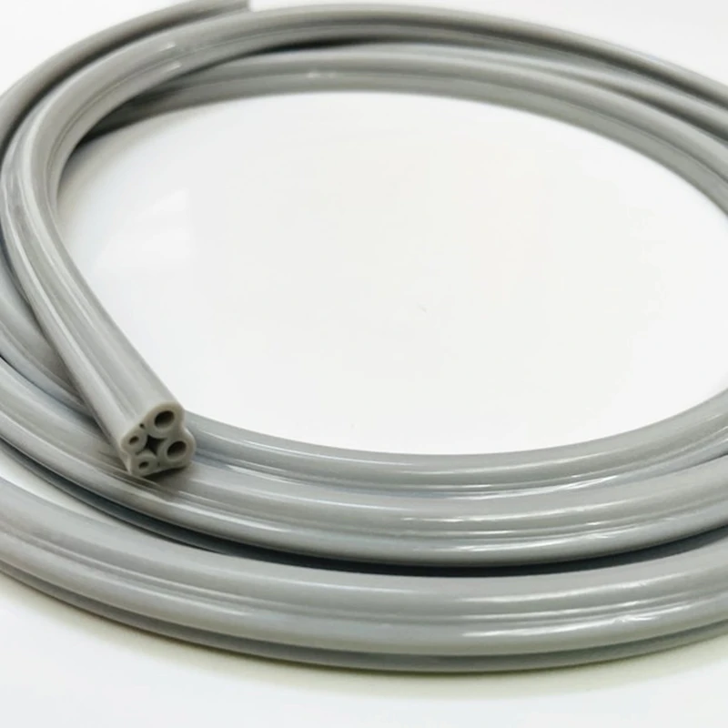 

SKYLUN 5PCS Dental 4 holes High Speed Handpiece Tubing Silicone tube Composites handpiece Hose pipe without connector SL1112