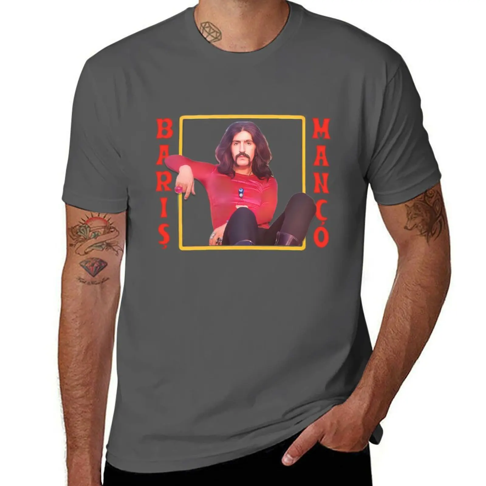 

Manco Baris T-Shirt Fitness Training Breathable Tee