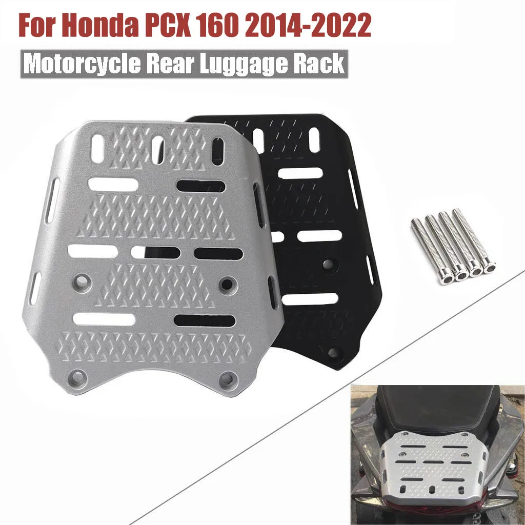 For Honda PCX 150 160 PCX125 PCX160 PCX150 2014-2024 Motorcycle Trunk Rear Box Luggage Rack Top Case Bracket Support Accessories