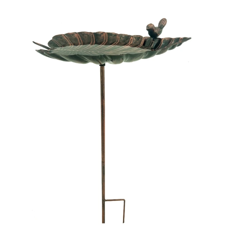 

Decorative Birdbath for Garden or Patios Enhances Outdoor Aesthetic Stake