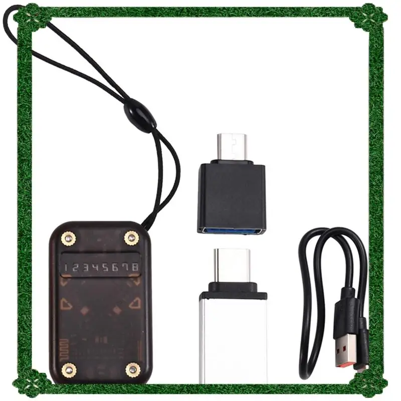 Dostawa w 24 godziny Chameleon V2.0 Emulator czytnika inteligentnych chipów RFID Chameleon NFC Duplikator + 2 breloki XUID/karta CUID 125K 13.56M C