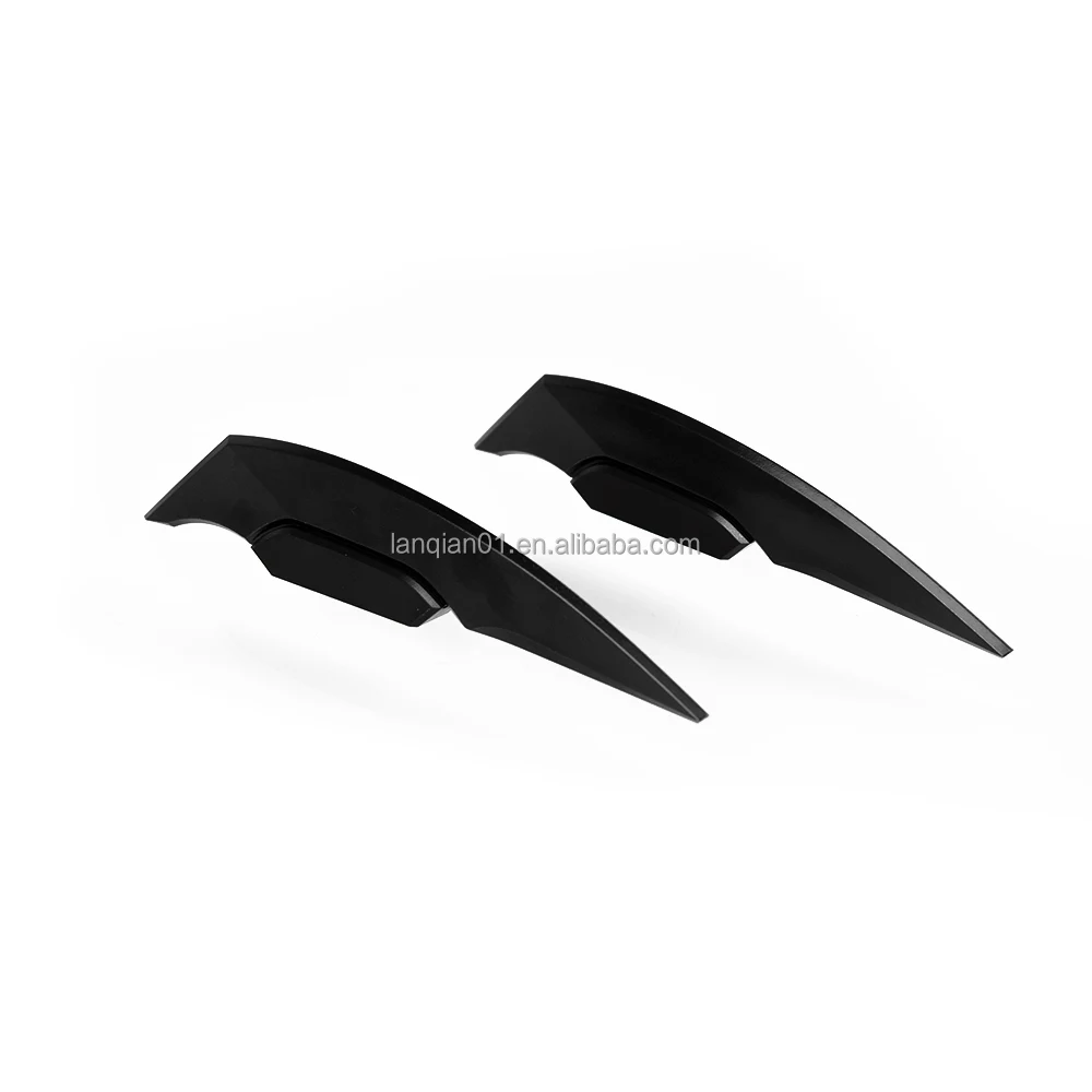 Universal Refit Motorcycle Winglet Aerodynamic Spoiler Dynamic Wing Decoration Sticker for Motorcycles E-bikes Scooters Etc