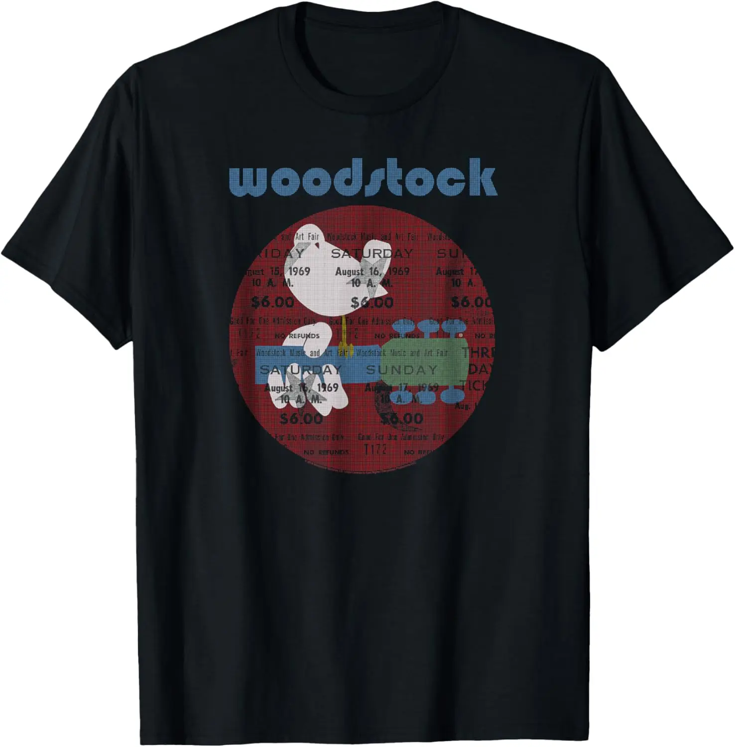 

Woodstock — футболка с билетами