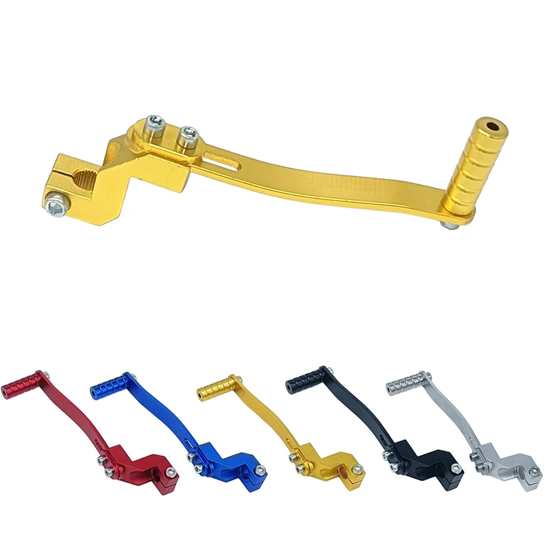 

Motorcycle Gear Shift Lever Aluminum Alloy Shift Pedal For Pit Bike Dirt Bike Universal Fit Durable Gear Changing