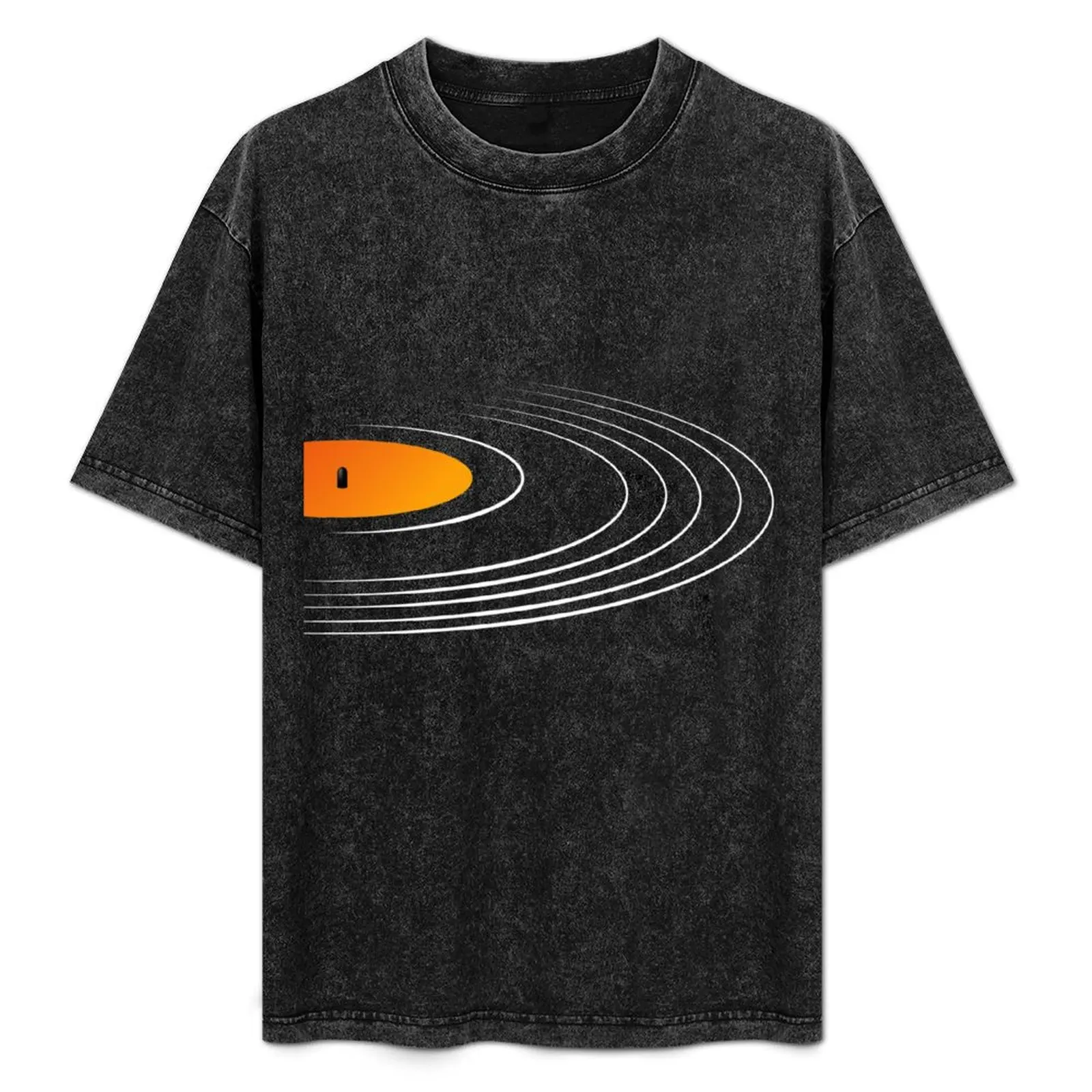 

Music Retro Vinyl Record T-Shirt Casual Street Style Short Sleeve Tee
