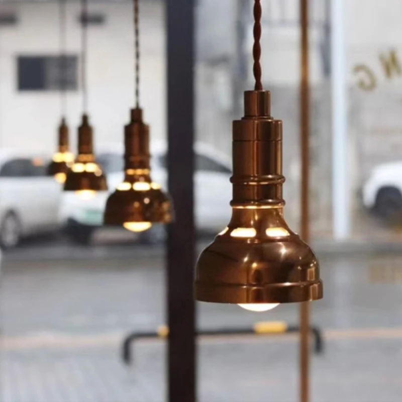 Aluminium Retro Chandelier Industrial Style Ceiling Lamp Restaurant Coffee House Corridor Pendant Light Display Window Lamps
