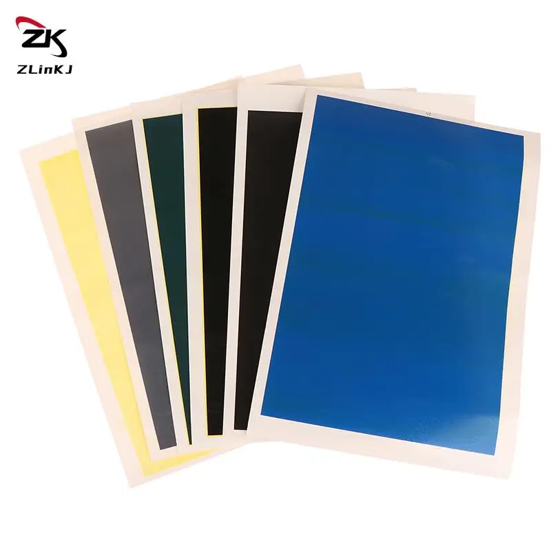 

39*27cm Carved Colored Paper For CO2 Fiber Laser Marking Engraving Machine Universal Used Color Papers for Ceramics Glass 6Color