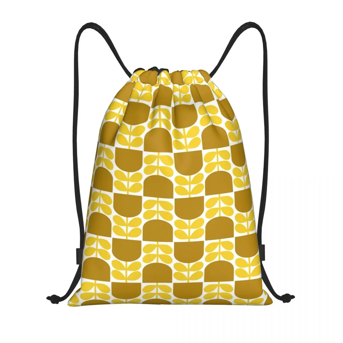 Orla Kiely Block Flower Drawstring Backpack Women Men Gym Sport Sackpack Portable Scandinavian Flowers Training Bag Sack