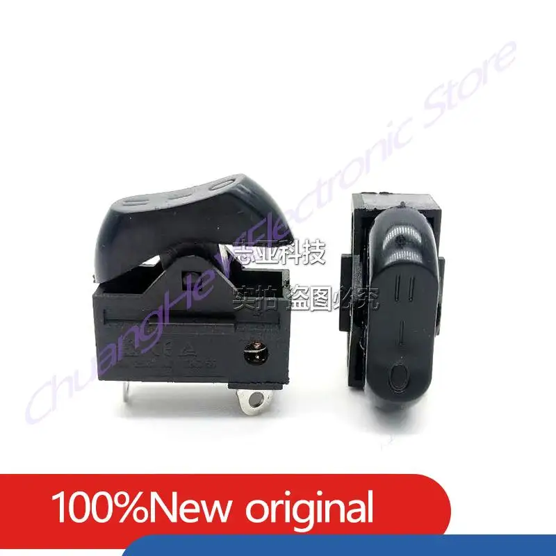 Hair Dryer Switch 3 Pin 3 Speed Copper Silver Point Environmental Flame Retardant RK2-33 Ship Type Switch 10A 250V